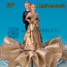 Cake topper 50° Anniversario