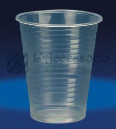 Bicchiere plastica trasparente