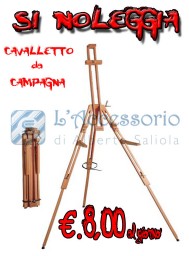 cavalletto da campagna a noleggio