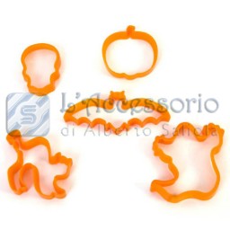 Decorazione dolci: Tagliapasta halloween 5 pezzi