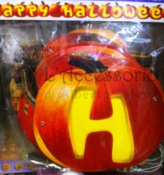 Addobbi: Festone scritta Happy Halloween