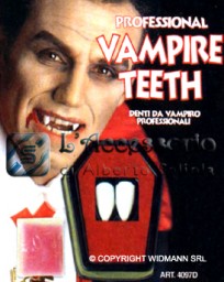 Trucco:  Denti 2 vampiro adulto professional