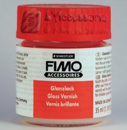 Fimo vernice lucida all’acqua 35ml.