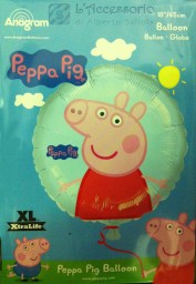 Palloncino in mylar 18 pollici Peppa Pig