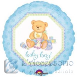 Palloncino in mylar 18 pollici Baby Boy