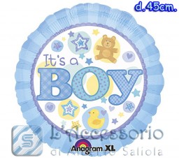 Palloncino in mylar 18 pollici It’s a boy