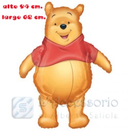 Palloncino in mylar airwalker Winnie the Pooh