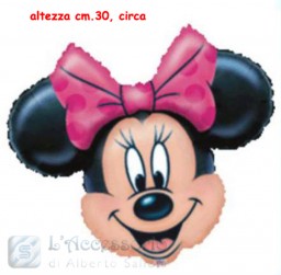 Palloncino in mylar mini shape Minnie